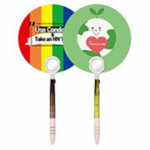 3색볼펜팬시부채 (거울/150?)