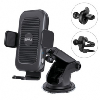 UM2 차량용 고속 무선충전 거치대 듀얼코일15W 오토센서 쿨링팬 집게형 걸이형 흡착식 CAR15Wnew