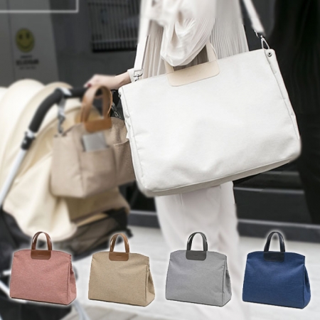 B189 마미백 기저귀가방 출산 선물 크로스 숄더백 가방 인쇄 답례품 #3