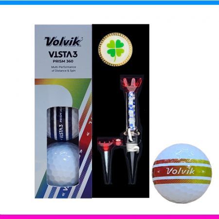볼빅 비스타3 프리즘 3구 볼마커 자석티세트 (3pc) 볼빅 프리즘 3구 볼빅 골프공 3구세트 #2