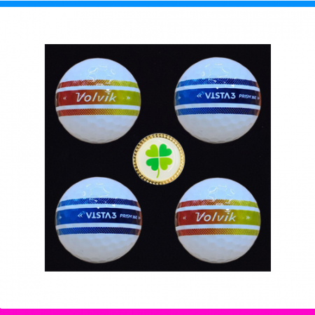 볼빅 비스타3 프리즘 4구 볼마커 세트 (3pc) 볼빅 프리즘 4구 볼빅 4구세트 골프공 4구세트 #2