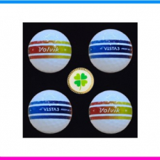 볼빅 비스타3 프리즘 4구 볼마커 세트 (3pc) 볼빅 프리즘 4구 볼빅 4구세트 골프공 4구세트