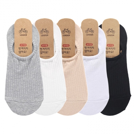 골지 페이크삭스 여자 여름 발목 양말 여성 덧신 #2