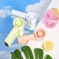 파스텔 미니헤드 제트팬 휴대용 손 선풍기 미니 손풍기 냉각 에어컨 터보