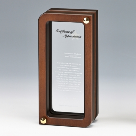 우드 크리스탈상패 K33) 534-2 #2