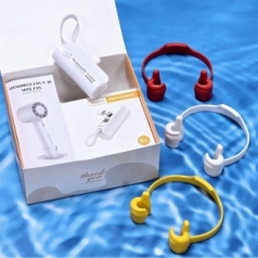 도킹 보조배터리 5000mAh+ 휴대폰 거치대+ 냉각 쿨 선풍기 선물세트 + 레디백 사은품