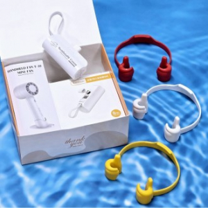 도킹 보조배터리 5000mAh+ 휴대폰 거치대+ 냉각 쿨 선풍기 선물세트 + 레디백 사은품