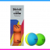 작은이미지: 볼빅 비비드 콤비 3구 (3pc) 볼빅 반반 골프공 #2