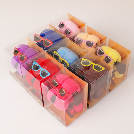 선그라스 독 캐릭터 타월 행주 - 소 (케이스포함) #2