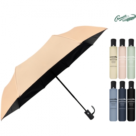 크로커다일 레터링 UV-암막 완전자동 3단우양산 #2