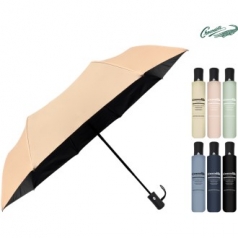 크로커다일 레터링 UV-암막 완전자동 3단우양산