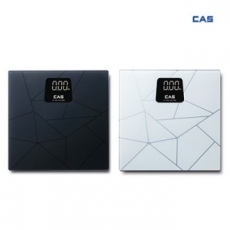 카스 CAS  화이트LED 강화유리 디지털체중계 X24