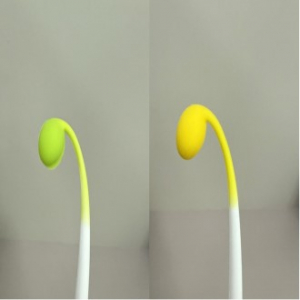 콩나물 볼펜 (초록, 노랑)