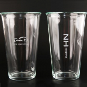 오름 글라스락 내열강화 샤이닝 유리컵 500ml