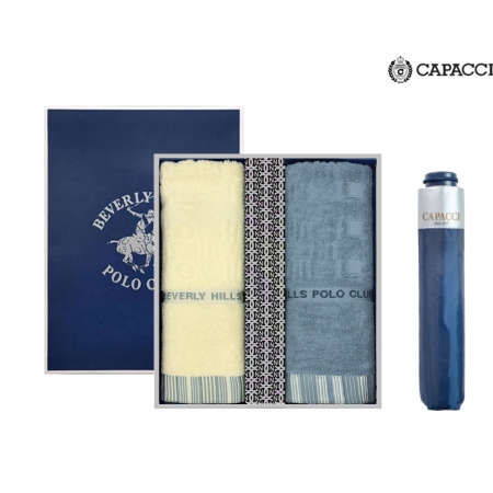 가파치 3단우산과 타올(2P)세트 C #2