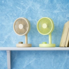 스탠스 탁상용 선풍기 무선 캠핑용 소형 책상 사무실