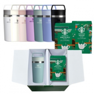 스탠리 카페투고 트래블머그 스타벅스 드립커피 선물세트