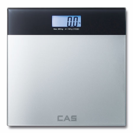 카스 CAS  화이트LED 강화유리 디지털체중계 H11 #2