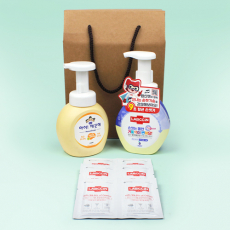 아이깨끗해 핸드워시 + 아이깨끗해 컬러체인지 핸드워시 + 랩신 손소독티슈