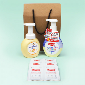 아이깨끗해 핸드워시 + 아이깨끗해 컬러체인지 핸드워시 + 랩신 손소독티슈