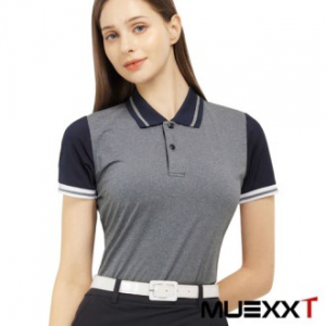 Spandex배색 카라티 반팔 MURX7002