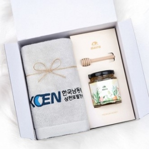 수건 꿀 세트 40수 170g