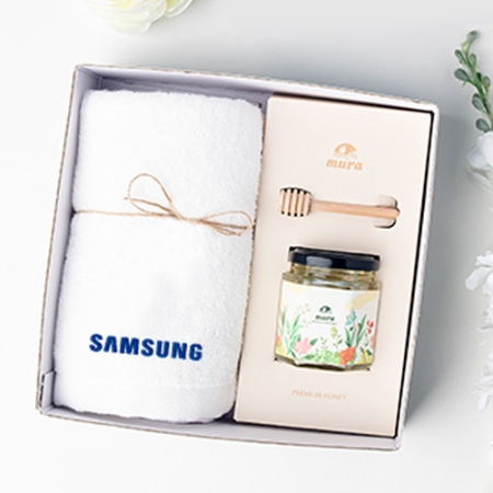 수건 꿀 세트 30수 150g #2