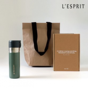 레스쁘리 고급 리유저블 세트 B(스탠리 고진공 슬림 보틀+리유저블페트쇼핑백)