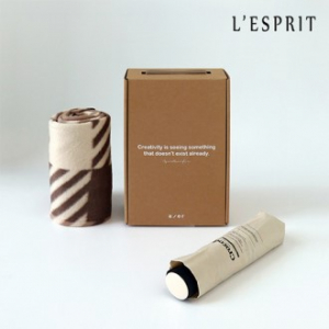 레스쁘리 고급 세트 DD(크로커다일 레터링 우산+담요)