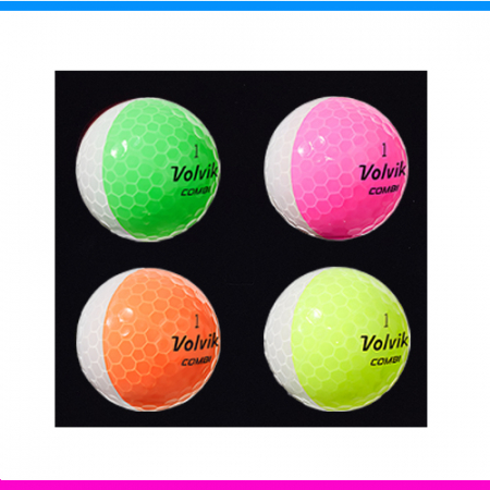 볼빅 크리스탈 콤비 4구세트 (3pc) 볼빅 반반 골프공 크리스탈 골프공 #2