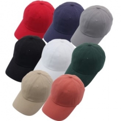 고급면 무지 볼캡 단체 야구 모자 국산