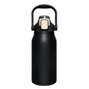 쿠팸 C9 탑 핸들 대용량 보온보냉 빨대 텀블러 스테인레스 이중잠금 1300ML