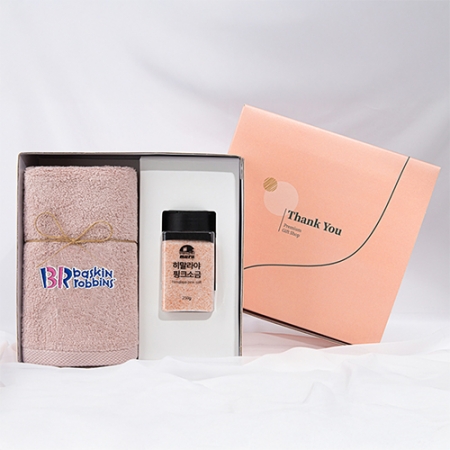 수건 소금 세트 40수 190g #2