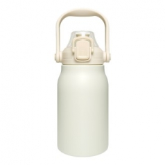 쿠팸 C8 대용량 탑 핸들 와이드 보온보냉 빨대 텀블러 1000ML