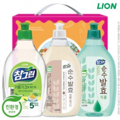 참그린녹차500용기 곡물500용기 식물500용기(3종) 주방세제