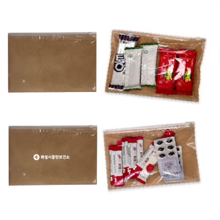 PVC부직포 지퍼백 파우치XS #2