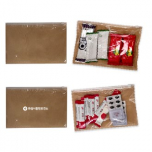 PVC부직포 지퍼백 파우치XS