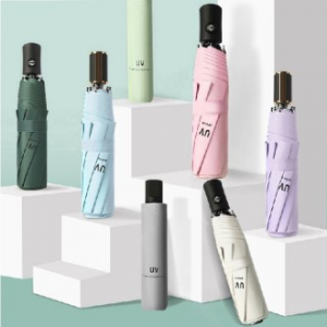 15컬러 포장박스 3단완전자동우산 경량우산 uv양우산