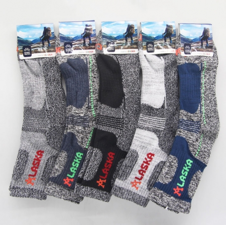 흡한속건 기능성 스포츠 등산 작업용 중목 두꺼운 양말 (남여) #2