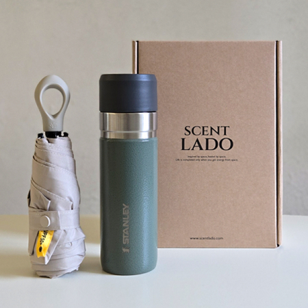 센트라도 멀티고리 5단 양우산+스탠리 고진공 슬림보틀 텀블러 세트 #3