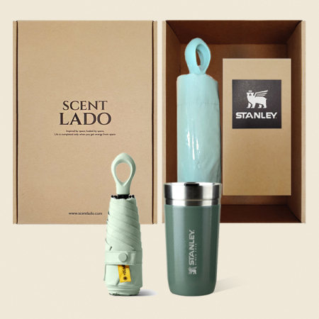 센트라도 멀티고리 5단 양우산+스탠리 고진공 텀블러 세트 #4