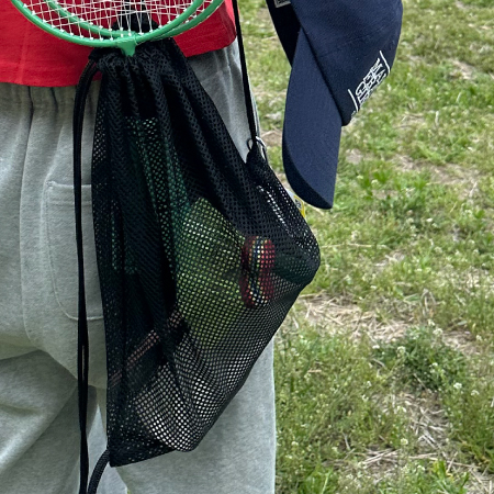 스포츠 다용도 매쉬 블랙 짐쌕 중형 35X48cm #4