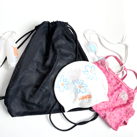 스포츠 다용도 매쉬 블랙 짐쌕 소형 35X38cm #3