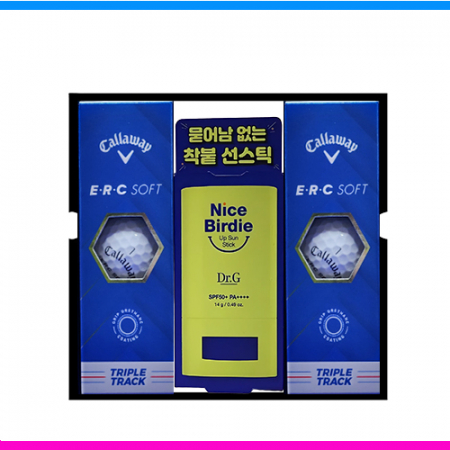 캘러웨이 erc soft 트리플트랙 6구 닥터지 (Dr.G) 선스틱 선물세트 (3pc) 선크림 선물세트 #2