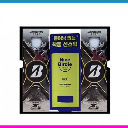 브릿지스톤 tour b x 6구 닥터지 (Dr.G) 선스틱 선물세트 (3pc) 타이거 우즈 선크림 선물세트 #2
