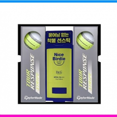 테일러메이드 투어 리스폰스 스트라이프 6구 닥터지 (Dr.G) 선스틱 선물세트 (3pc) 선크림 선물세트