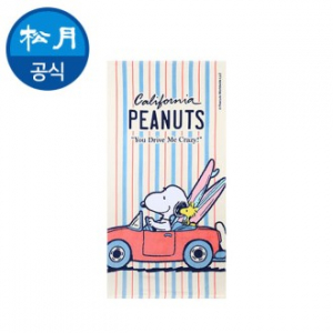 [송월타올] 스누피 드라이브76 비치타월