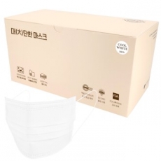 대단한마스크 특대형 빅사이즈 마스크 XXL 쿨화이트 여름용