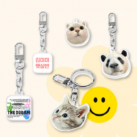 아크릴 키링 3x3cm //  주문제작 #3