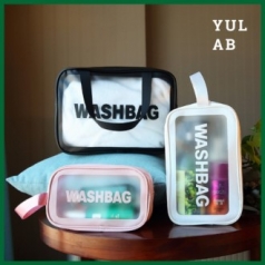 NEW 유랩 여행용 워시백 세면파우치 투명파우치 방수파우치 트래블백 화장품파우치 목욕가방 기내용파우치 휴대용가방 캐리어파우치 여행필수템